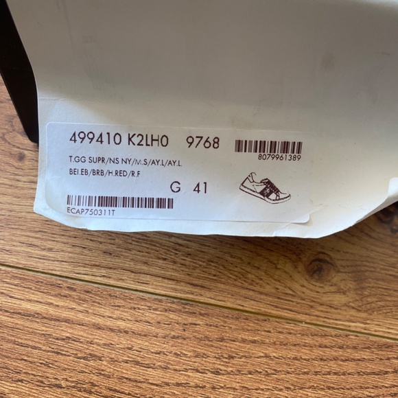 Gucci Ace GG Supreme sneakers men size 41 - Picture 9 of 11